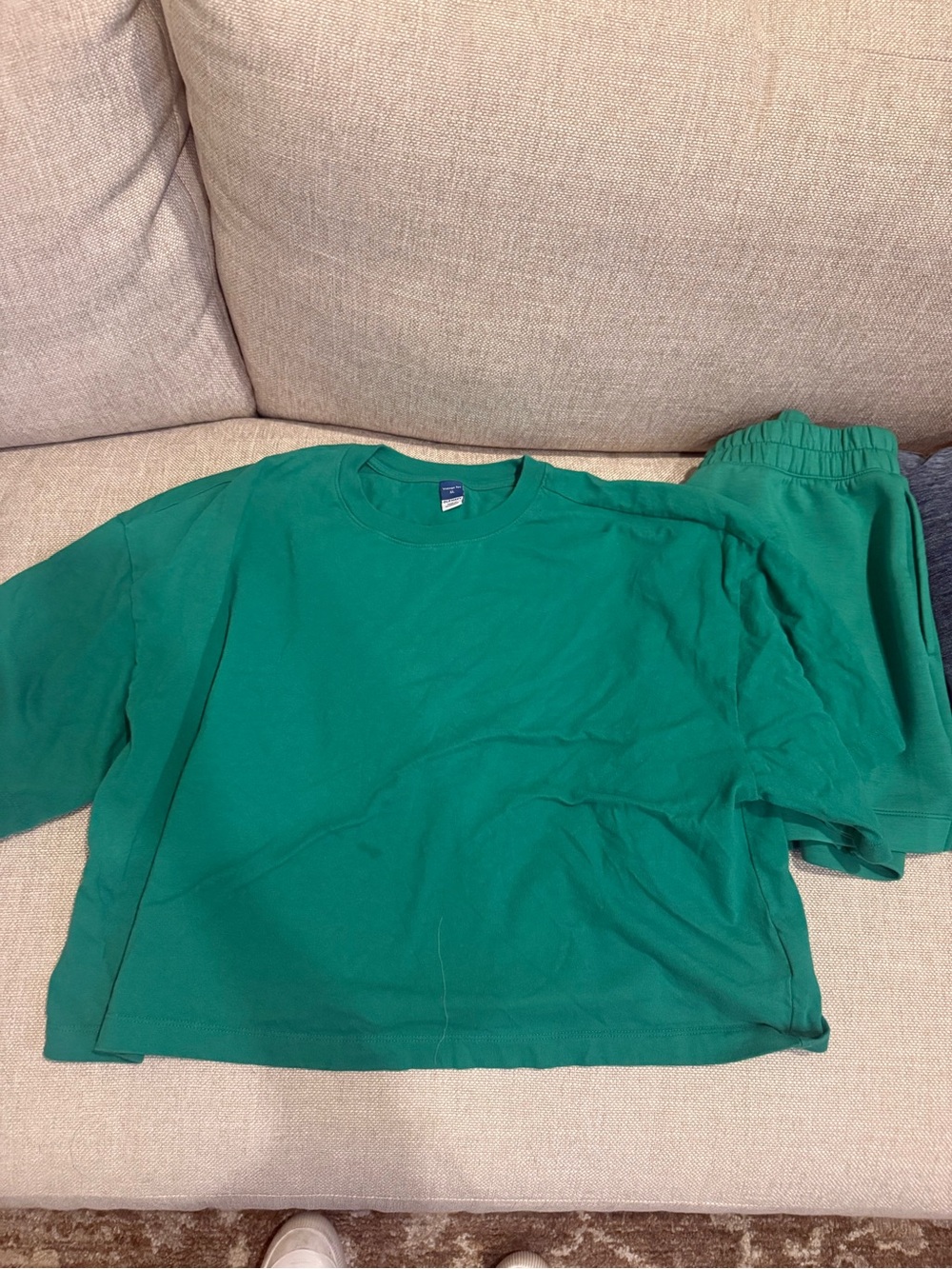 Old Navy Emerald Green Short Sleeve Crewneck Tee